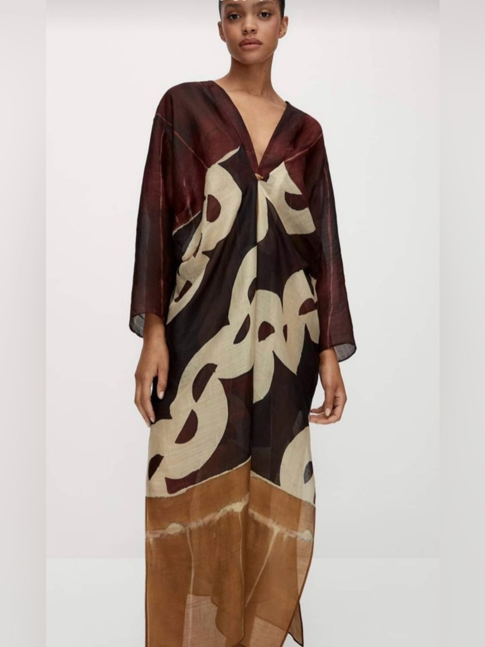 Massimo Dutti Ramie Tunic